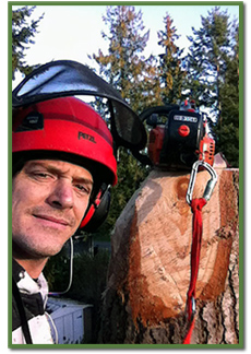Dale Smith, Arborist living in Nanoose Bay